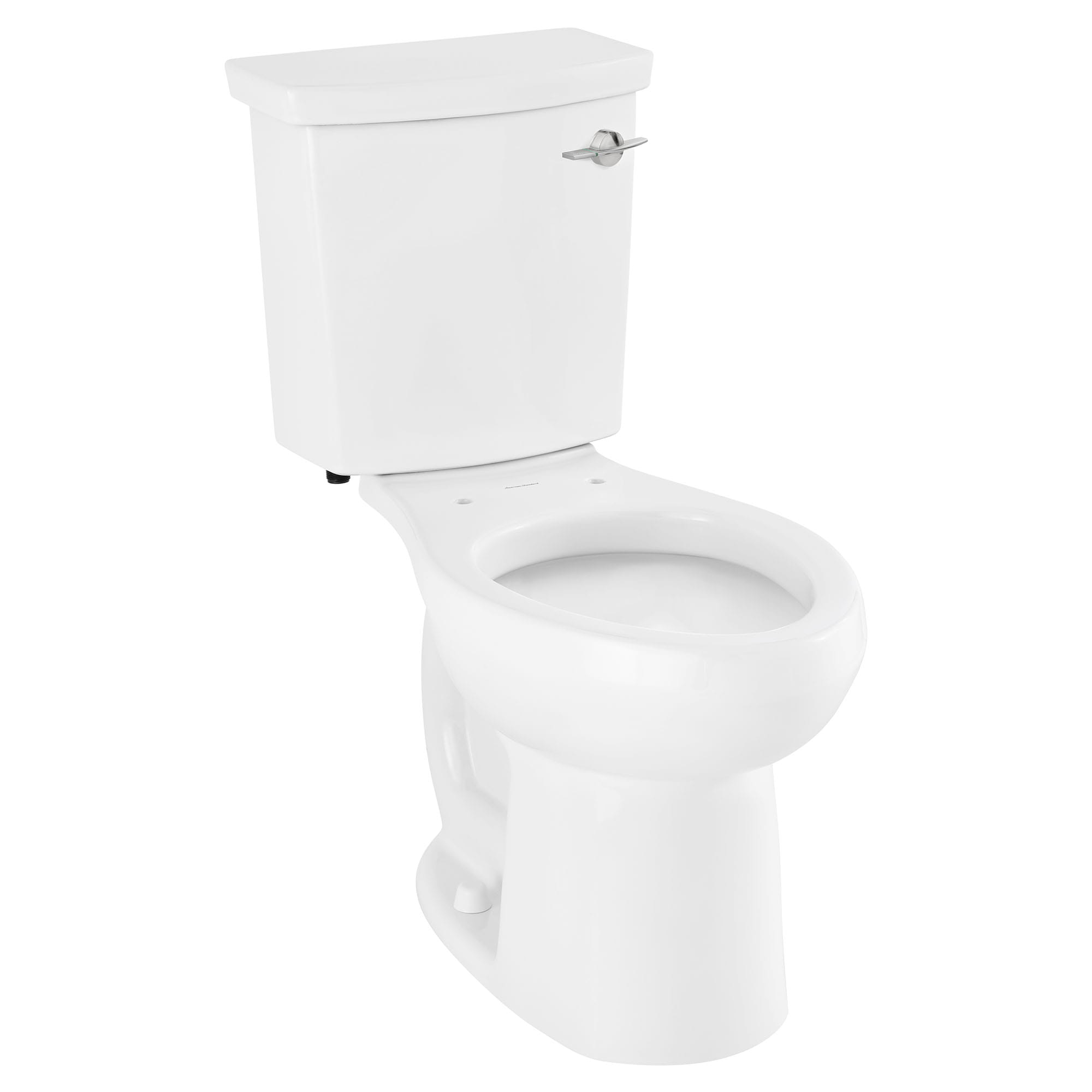 Toilette H2Option ADA, 2 pièces, chasse double 1,28 gpc/4,8 lpc et 0,92 gpc/3,5 lpc, à cuvette allongée à hauteur de chaise, levier de déclenchement à droite, sans siège